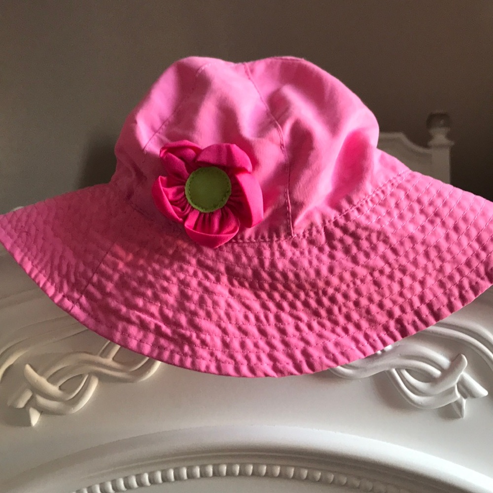 One Step Ahead Girls Sun Hat